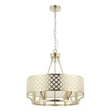 Open Design OR84382 - Żyrandol na łańcuchu VERNO 6xE14/12W/230V śr. 55 cm mosiądz