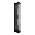Open Design OR84498 - Kinkiet łazienkowy FUMI 2xG9/8W/230V IP44 czarny