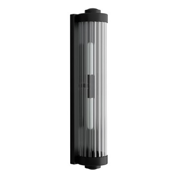 Open Design OR84498 - Kinkiet łazienkowy FUMI 2xG9/8W/230V IP44 czarny