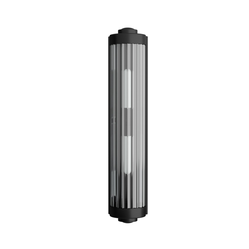 Open Design OR84498 - Kinkiet łazienkowy FUMI 2xG9/8W/230V IP44 czarny