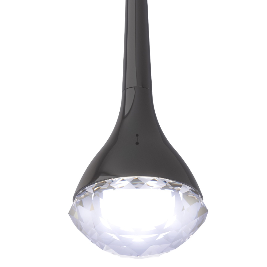 Open Design OR84795 - Lampa wisząca LED na przewodzie CRIMA LED/7W/230V czarna