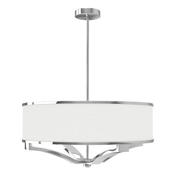 Open Design OR84801 - Żyrandol na pręcie GERDO 4xE27/12W/230V chrom połysk/biały