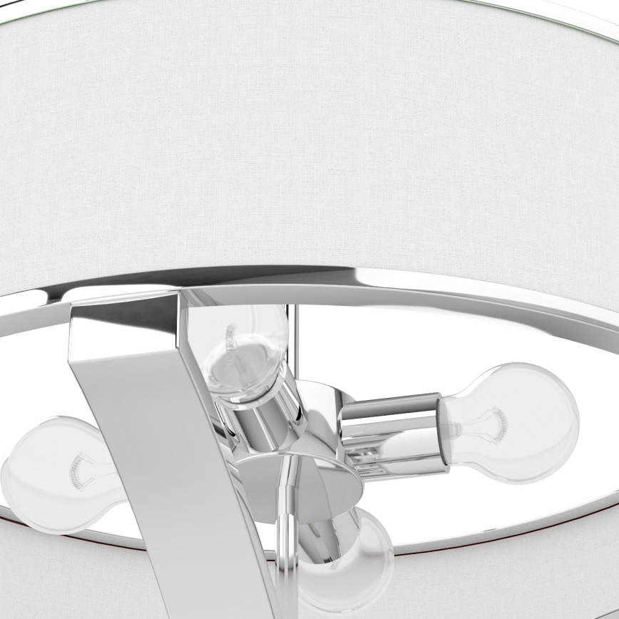 Open Design OR84801 - Żyrandol na pręcie GERDO 4xE27/12W/230V chrom połysk/biały