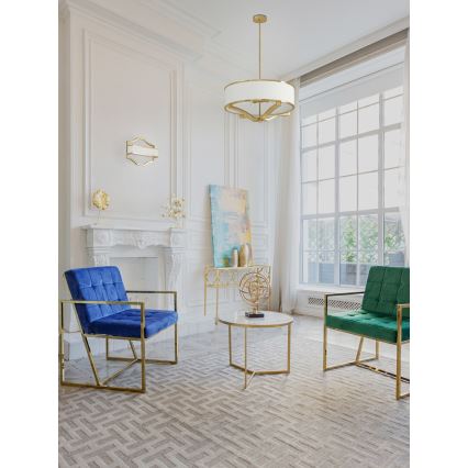 Open Design OR84825 - Żyrandol na pręcie GERDO 4xE27/12W/230V złoty/biały