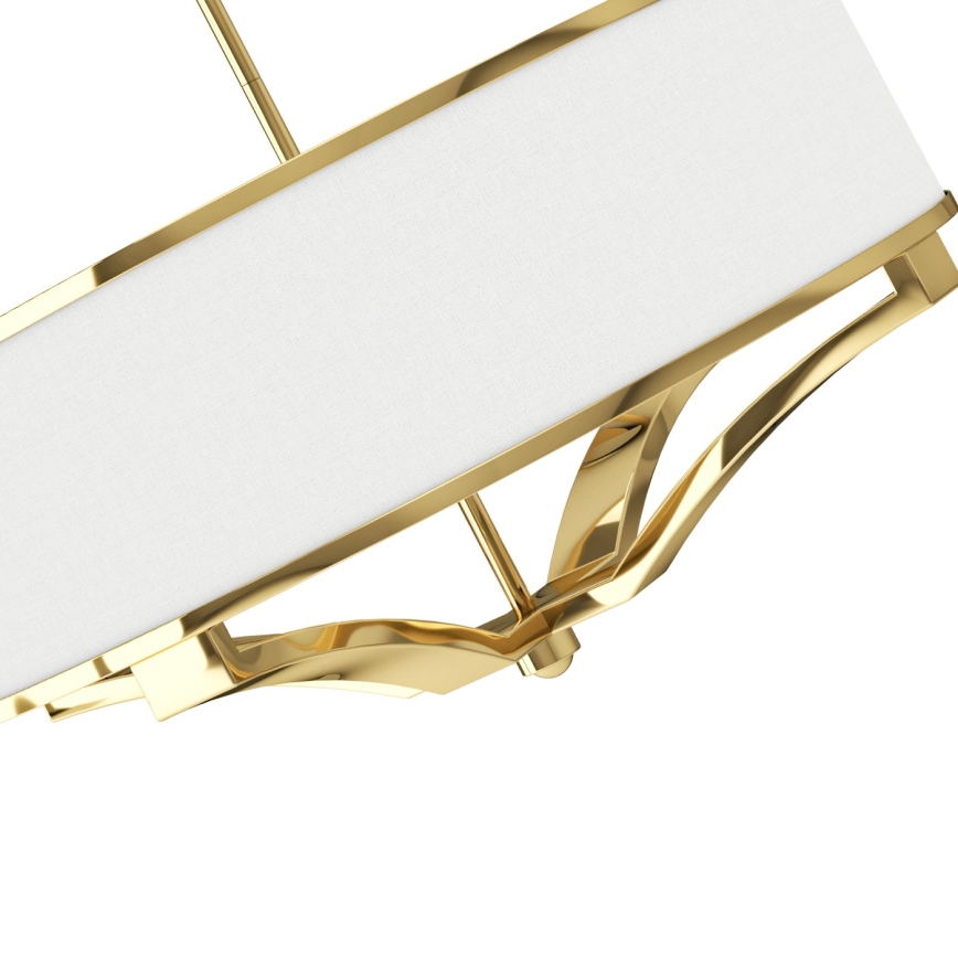 Open Design OR84825 - Żyrandol na pręcie GERDO 4xE27/12W/230V złoty/biały