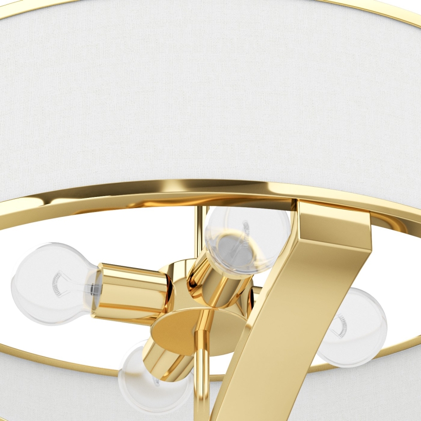 Open Design OR84825 - Żyrandol na pręcie GERDO 4xE27/12W/230V złoty/biały