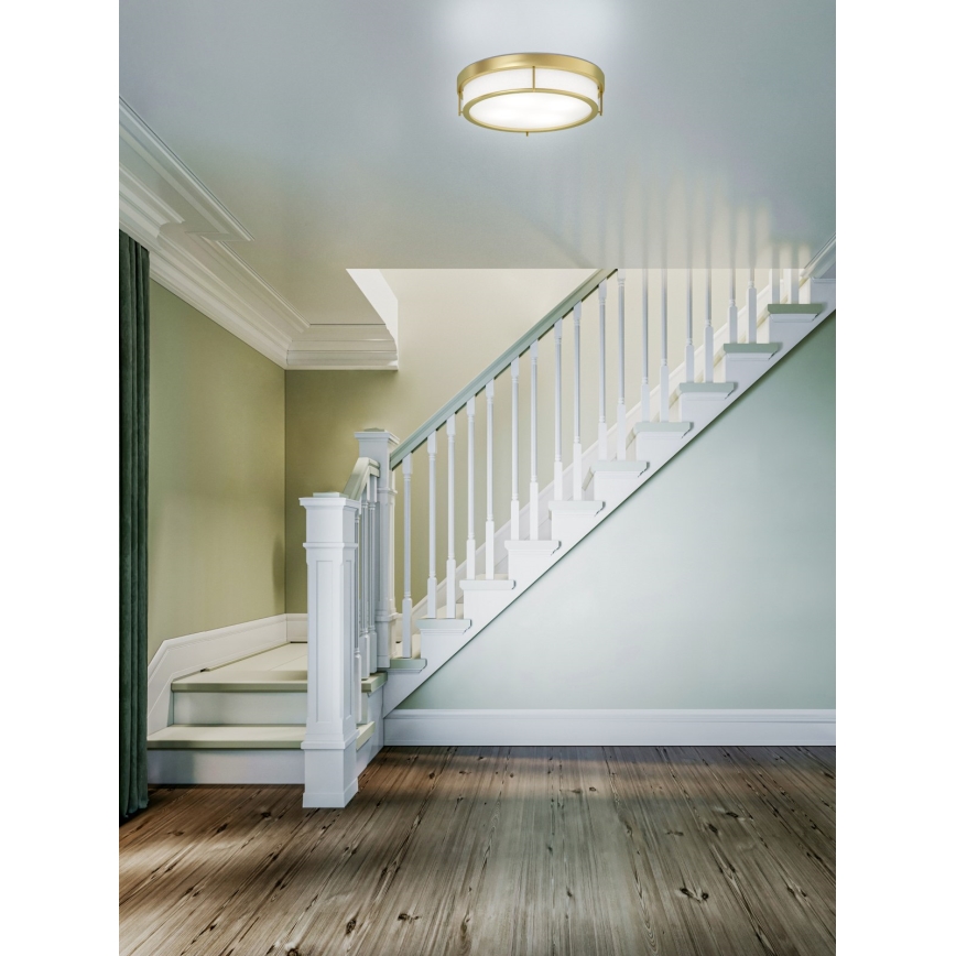 Open Design OR84955 - Oprawa sufitowa ROMI 3xE14/12W/230V Ø 40 cm mosiądz