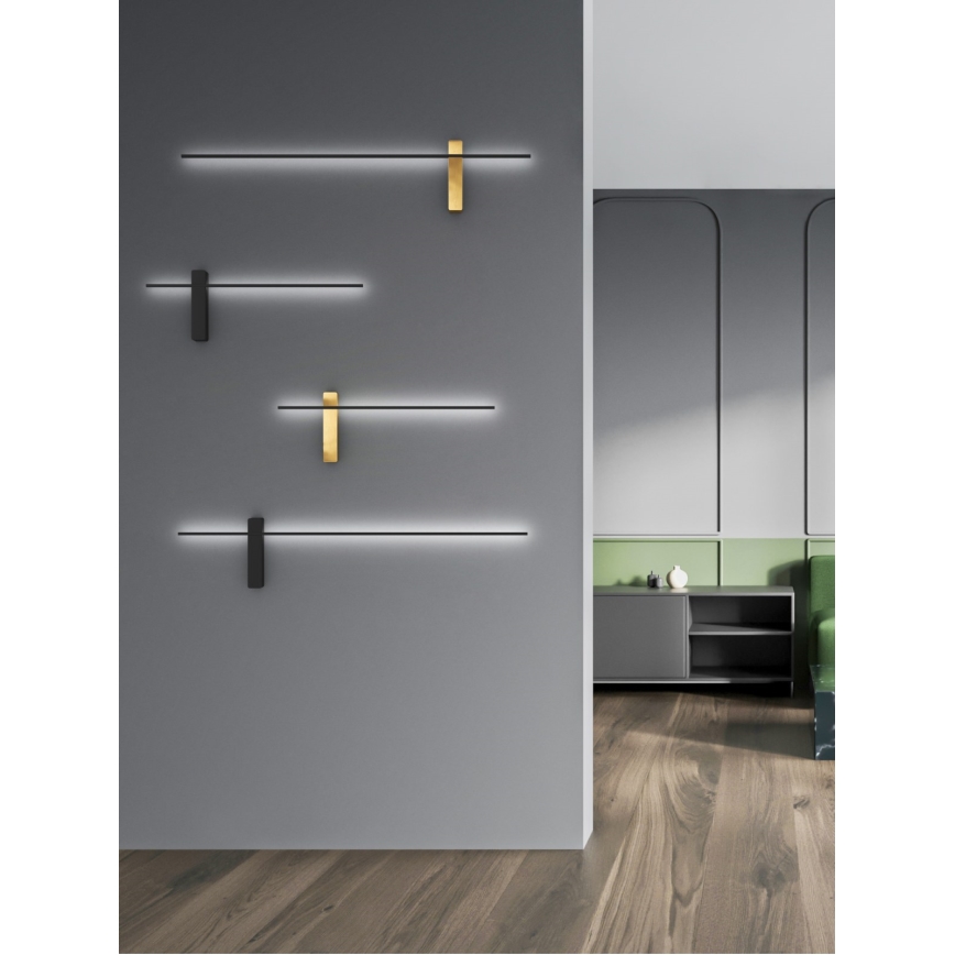 Open Design OR85051 - LED kinkiet BENE LED/10,5W/230V 100 cm czarny