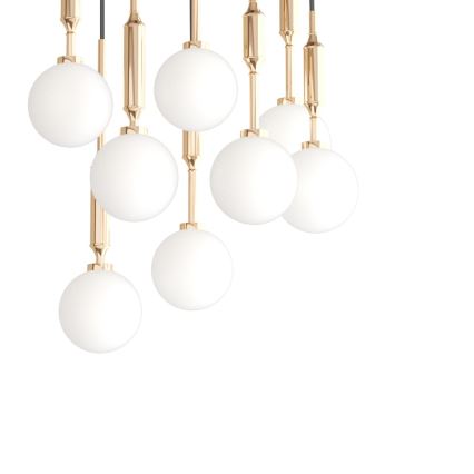 Open Design OR85334 - Żyrandol na linkach ERO 8xG9/8W/230V złoty