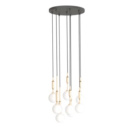 Open Design OR85334 - Żyrandol na linkach ERO 8xG9/8W/230V złoty