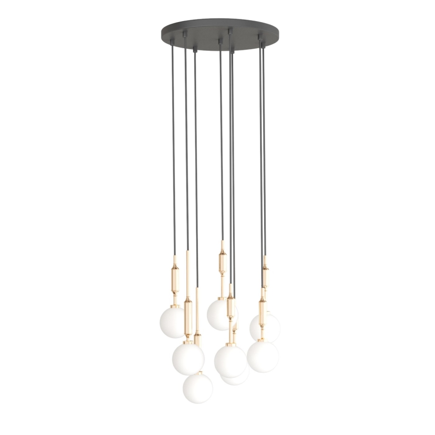 Open Design OR85334 - Żyrandol na linkach ERO 8xG9/8W/230V złoty