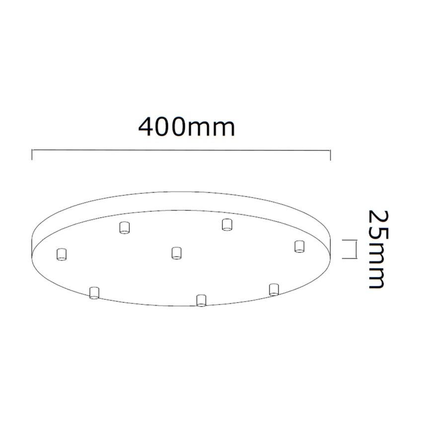 Open Design OR85334 - Żyrandol na linkach ERO 8xG9/8W/230V złoty