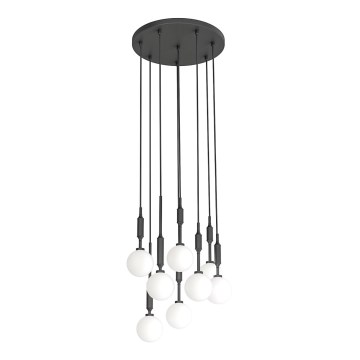 Open Design OR85341 - Żyrandol na lince ERO 8xG9/8W/230V czarny