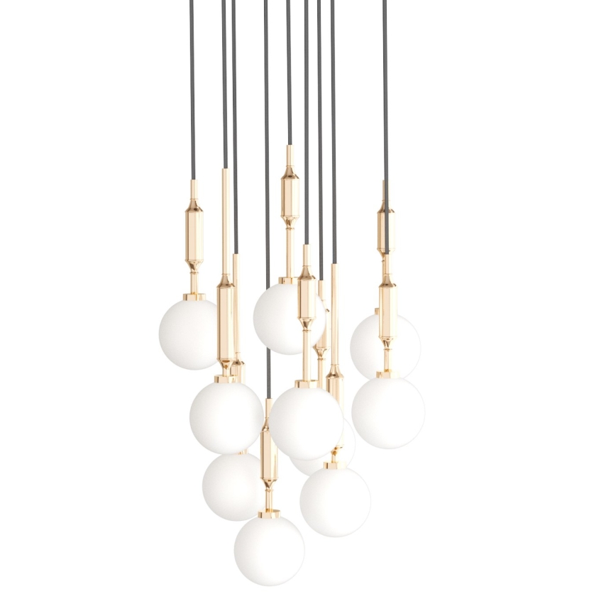 Open Design OR85365 - Żyrandol na linkach ERO 10xG9/8W/230V złoty