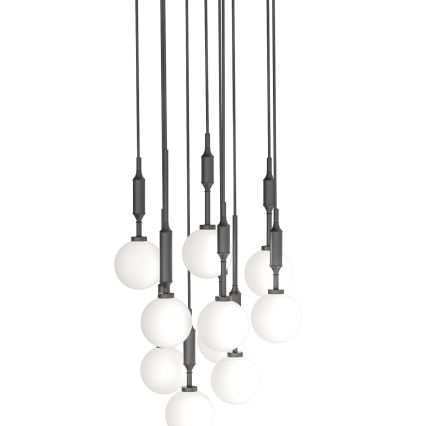 Open Design OR85372 - Żyrandol na linkach ERO 10xG9/8W/230V czarny