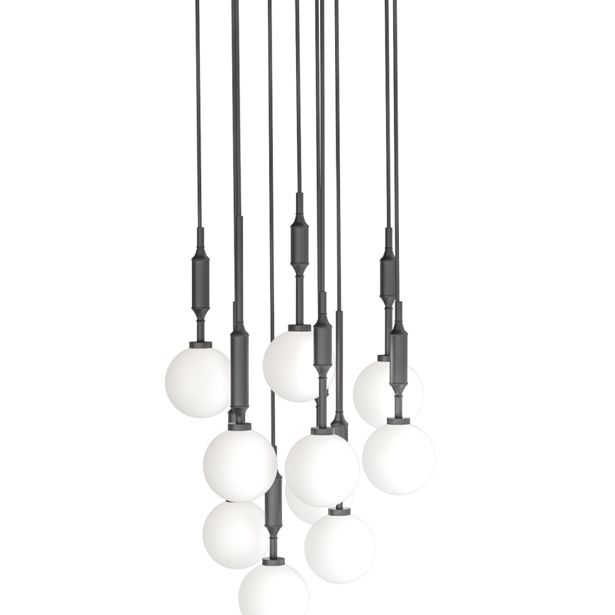 Open Design OR85372 - Żyrandol na linkach ERO 10xG9/8W/230V czarny