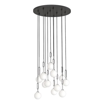 Open Design OR85389 - Żyrandol na linkach ERO 12xG9/8W/230V chrom błyszczący