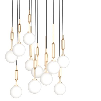 Open Design OR85396 - Żyrandol na linkach ERO 12xG9/8W/230V złoty