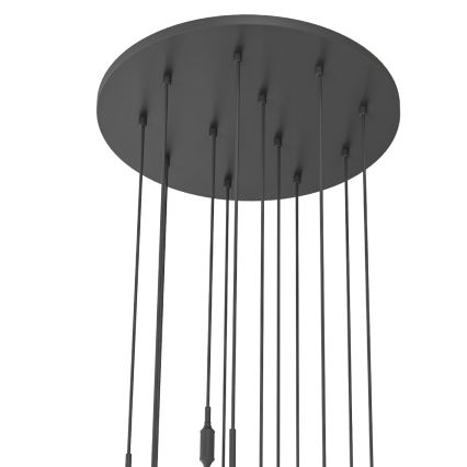 Open Design OR85402 - Żyrandol na linkach ERO 12xG9/8W/230V czarny