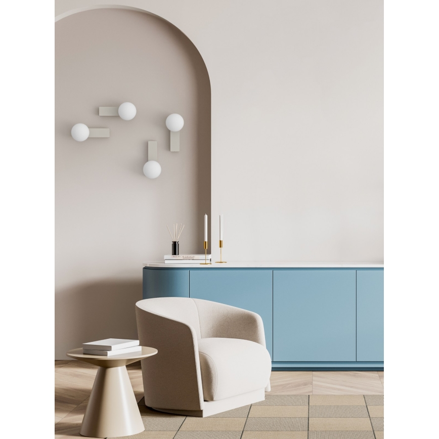 Open Design OR85549 - Kinkiet łazienkowy BOLETTA 1xG9/8W/230V IP44 beżowy