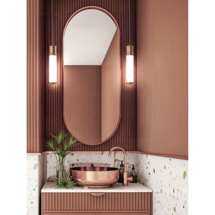 Open Design OR85723 - LED żyrandol na lince OMI LED/10W/230V mosiądz