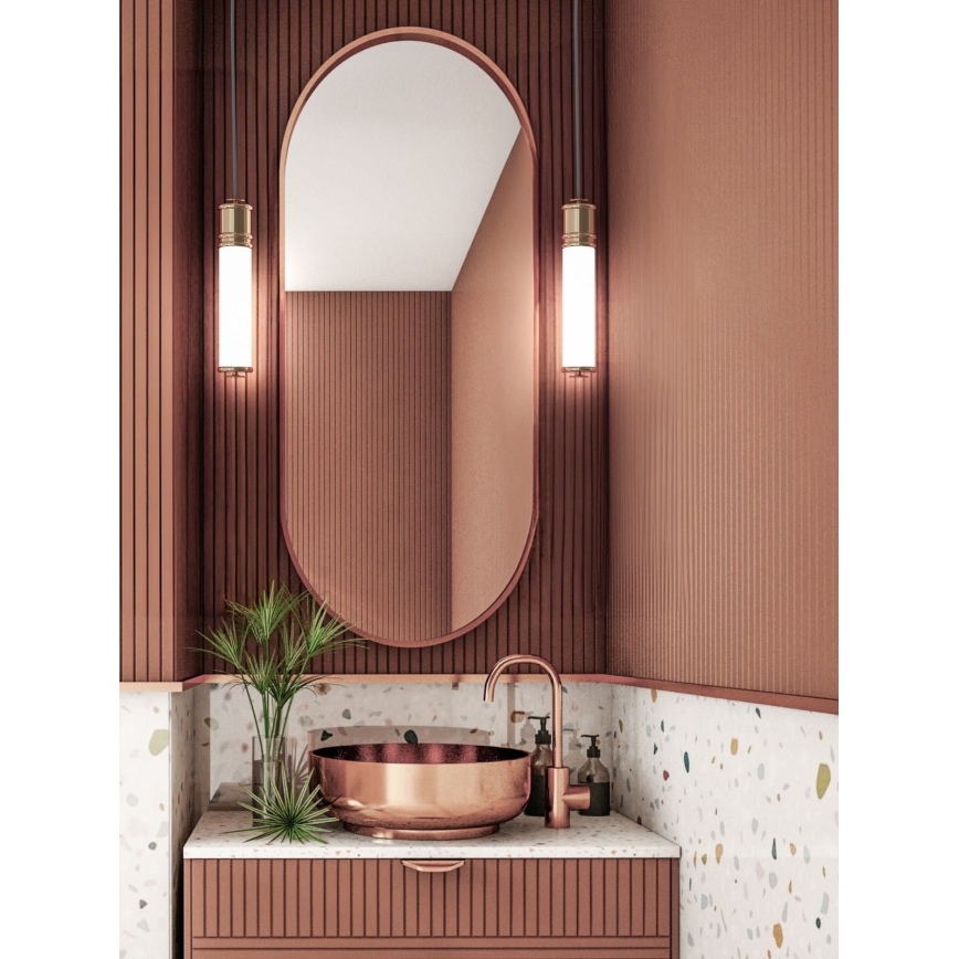 Open Design OR85723 - LED żyrandol na lince OMI LED/10W/230V mosiądz