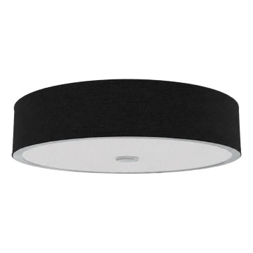 Open Design OR86577 - Lampa sufitowa ZALINDRO 6xE27/15W/230V średnica 74,5 cm czarna/błyszczący chrom