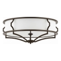 Open Design OR86607 - Oprawa sufitowa STESSO 4xE27/12W/230V śr. 65 cm, brązowa