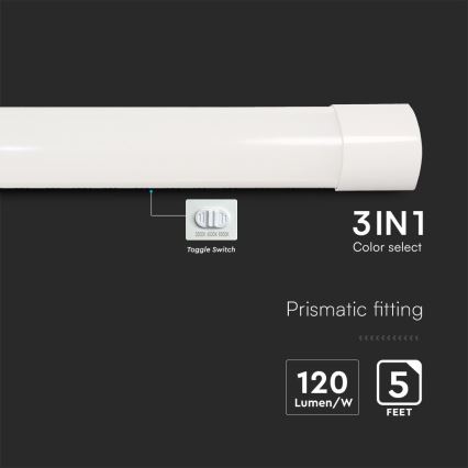 Oprawa LED liniowa LED/50W/230V 3000/4000/6500K 146 cm