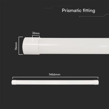 Oprawa LED liniowa LED/50W/230V 3000/4000/6500K 146 cm