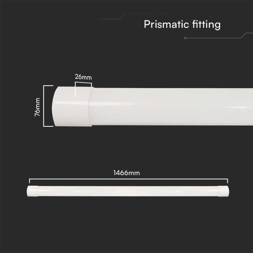 Oprawa LED liniowa LED/50W/230V 3000/4000/6500K 146 cm