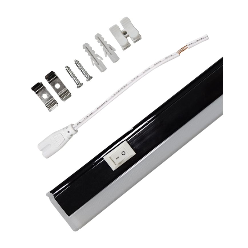 Oprawa podszafkowa LED TUBE/14W/230V 90 cm czarna