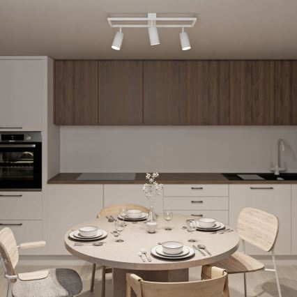 Oprawa punktowa 3xGU10/30W/230V biała