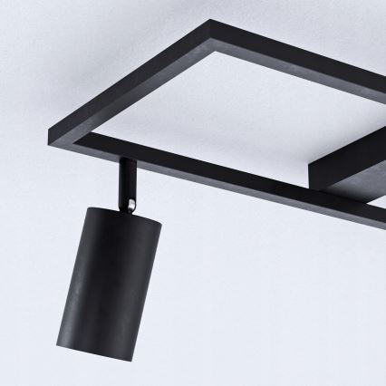 Oprawa punktowa 3xGU10/30W/230V czarna