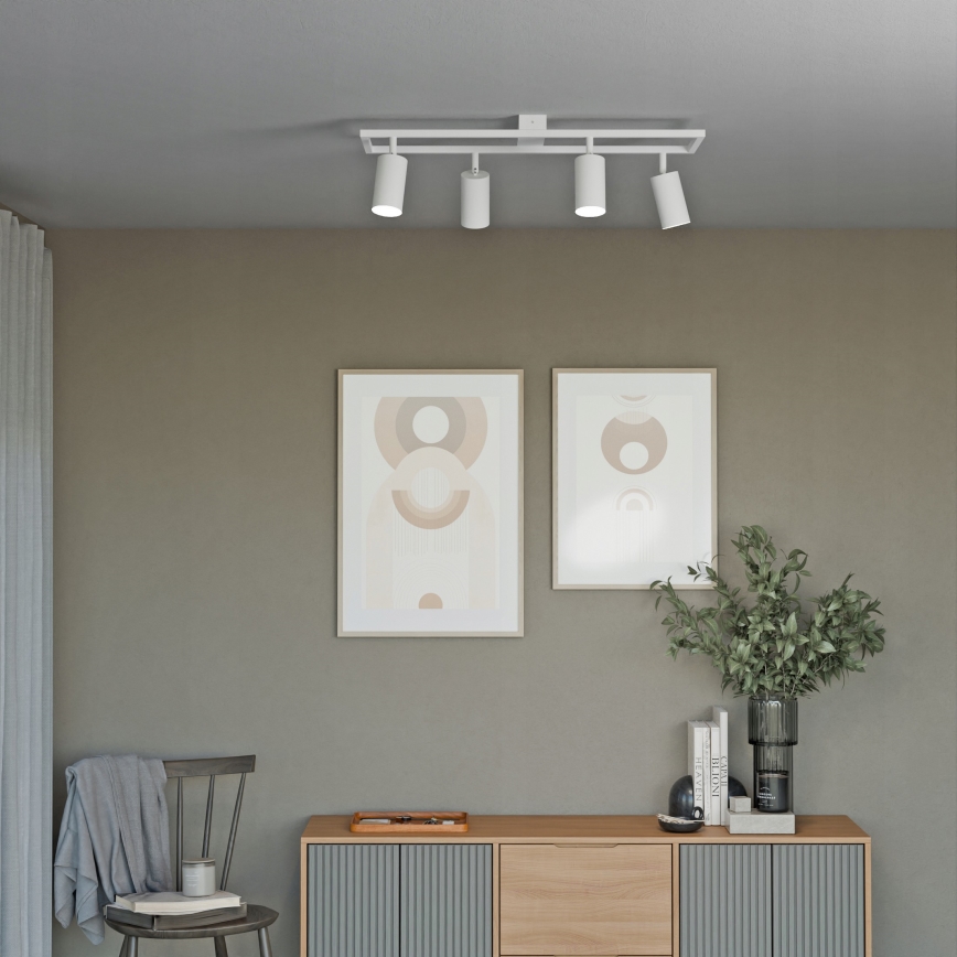 Oprawa punktowa 4xGU10/30W/230V biała