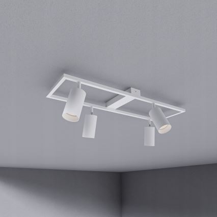 Oprawa punktowa 4xGU10/30W/230V biała