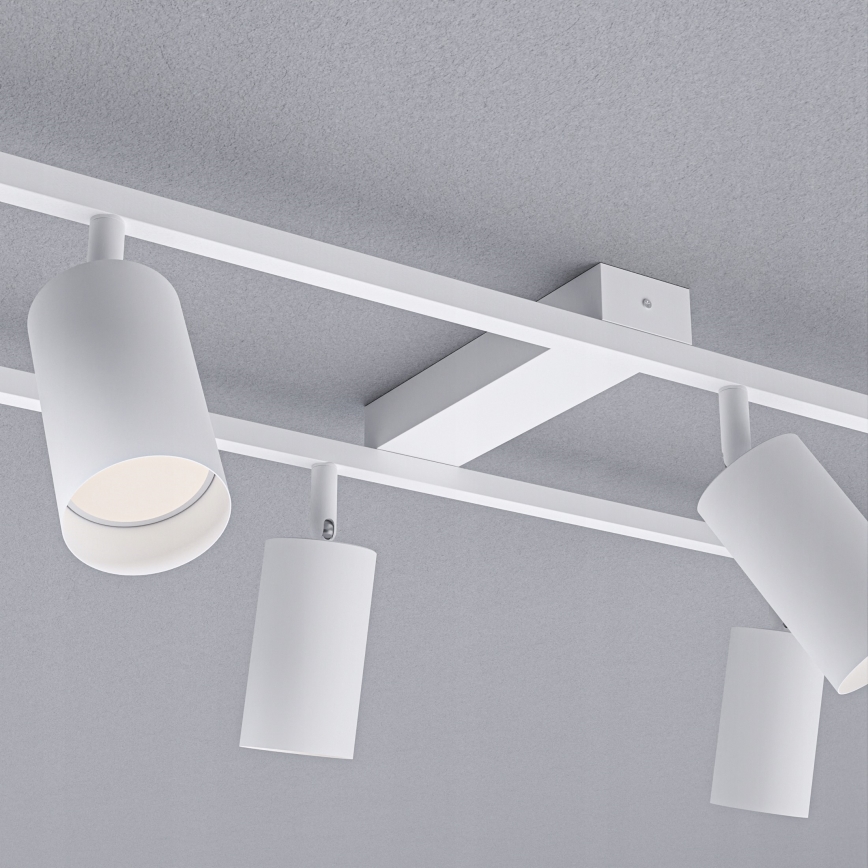 Oprawa punktowa 6xGU10/30W/230V biała