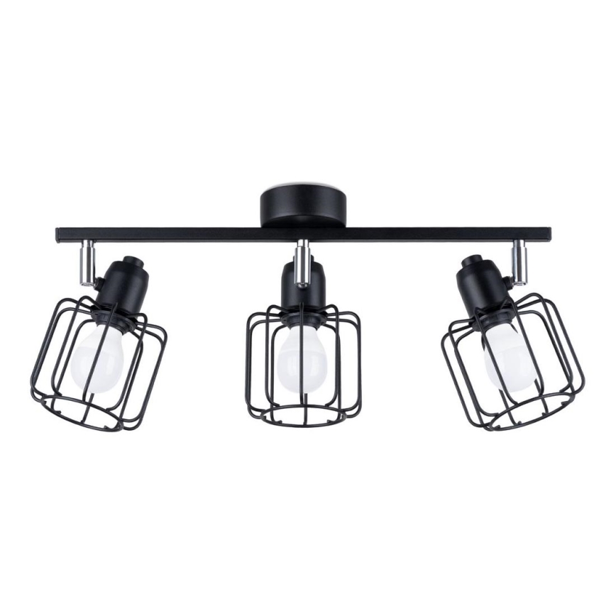 Oprawa punktowa BELUCI 3xE14/40W/230V czarna