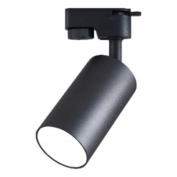 Oprawa punktowa do jednofazowego systemu szynowego 1xGU10/10W/230V czarna