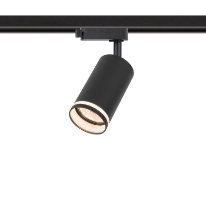 Oprawa punktowa do jednofazowego systemu szynowego PIPE 1xGU10/10W/230V czarna