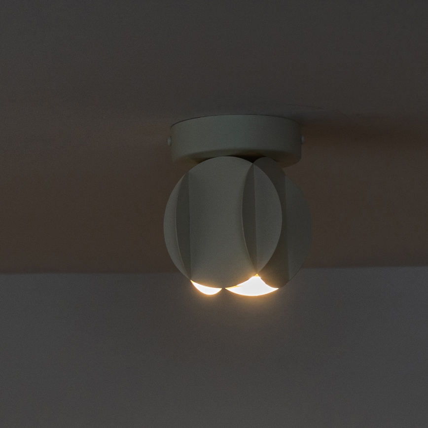 Oprawa punktowa GAMBIT 1xGU10/10W/230V, biała