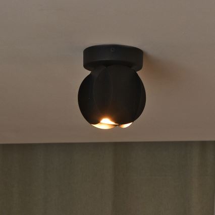 Oprawa punktowa GAMBIT 1xGU10/10W/230V czarna