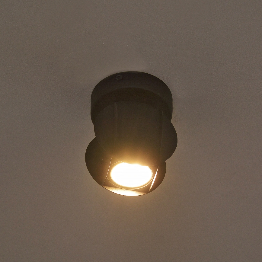 Oprawa punktowa GAMBIT 1xGU10/10W/230V czarna