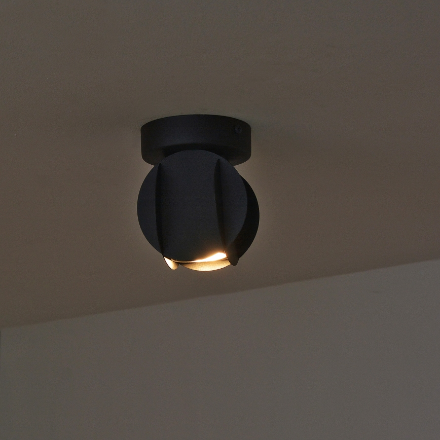 Oprawa punktowa GAMBIT 1xGU10/10W/230V czarna