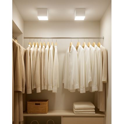 Oprawa punktowa LED/5W/230V 3000/4000/6400K 7,5x7,5 cm biała