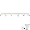 Oprawa punktowa LED ANGIE 6xGU10/6W/230V biała