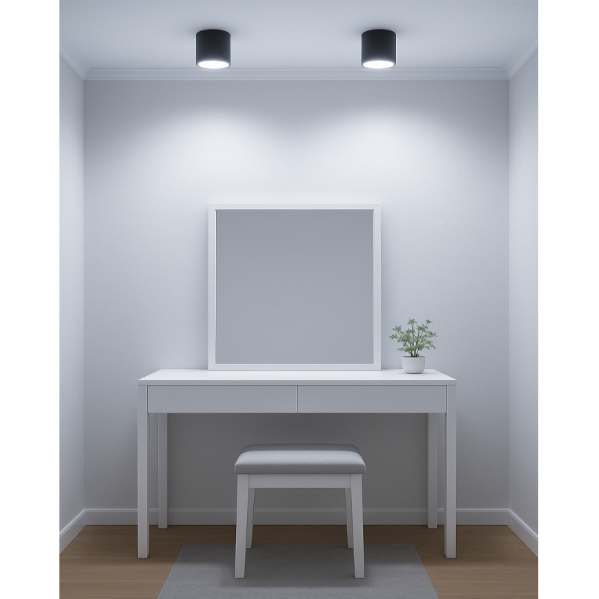 Oprawa punktowa LED LED/10W/230V 3000/4000/6400K śr. 12 cm czarna