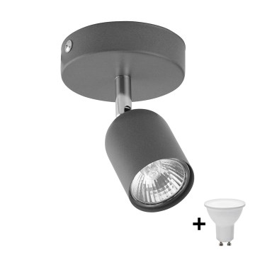Oprawa punktowa LED TOP 1xGU10/10W/230V szara
