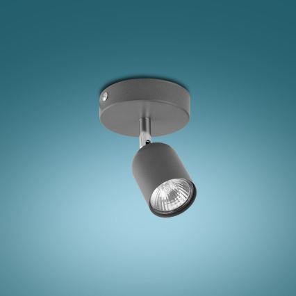 Oprawa punktowa LED TOP 1xGU10/10W/230V szara