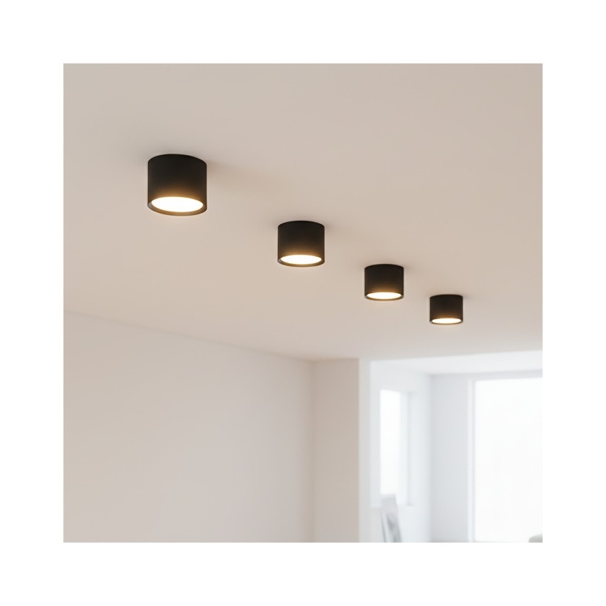 Oprawa punktowa OH12S 1xGX53/35W/230V 5 cm czarna